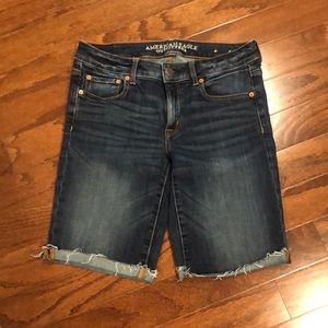 American Eagle Skinny Bermuda Shorts